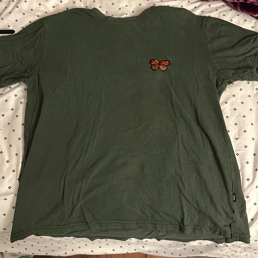 Green, t-shirt, small, brand:vintage originals